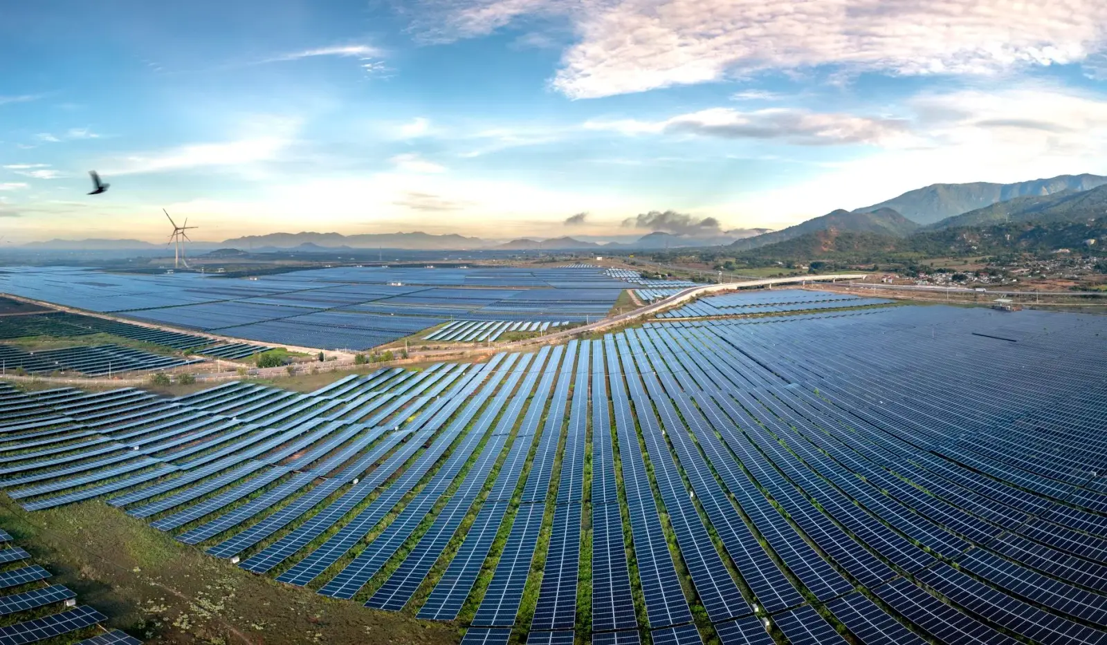 Planta de energía solar de Holding Volt