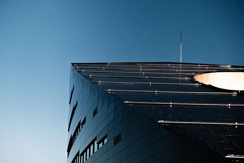 Cubierta solar comercial